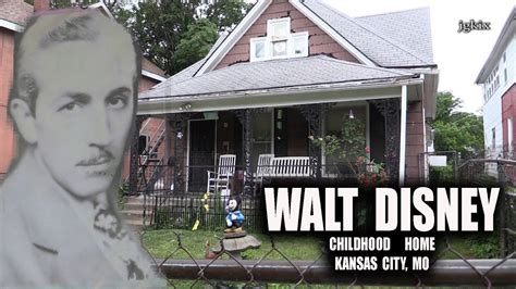 Walt Disney Childhood Home Kansas City - YouTube