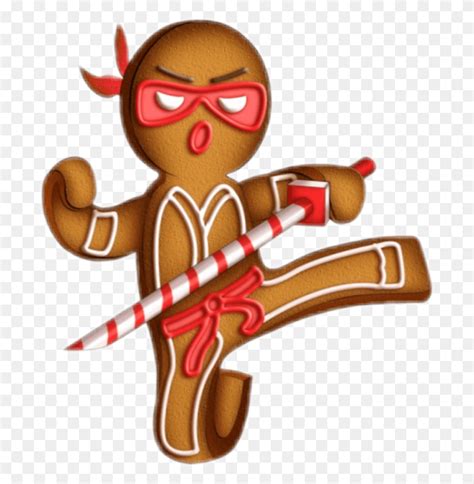 Ninja Clipart Gingerbread Gingerbread Ninja Clipart, Food, Cookie, Biscuit HD PNG Download ...