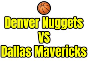 Download Free Denver Nuggets VS Dallas Mavericks PNG image