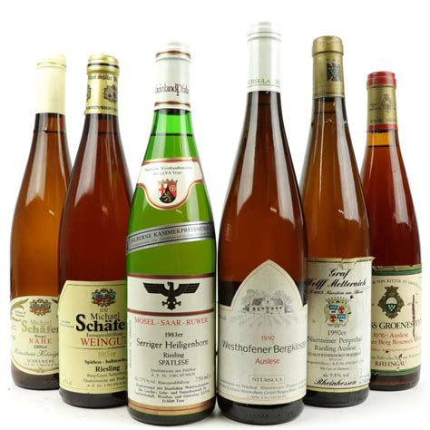 Assorted German White Wines 6x75cl | Wine Auctioneer