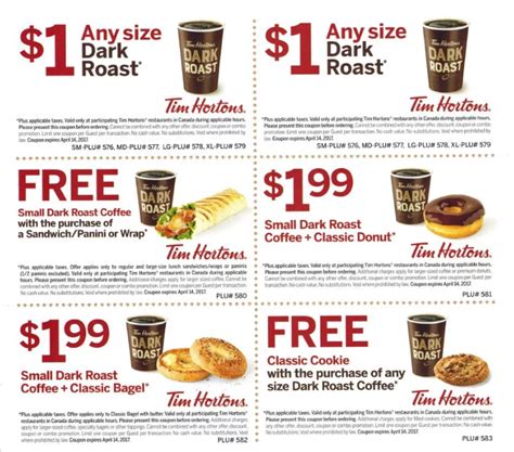 [Tim Hortons] Printable Tim Hortons coupons - RedFlagDeals.com Forums