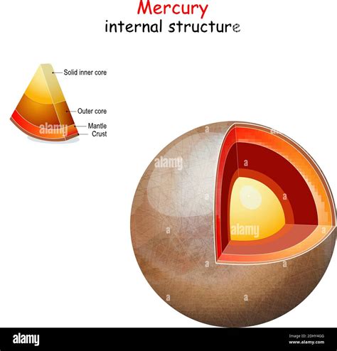 Mercury The Planet Diagram With Facts