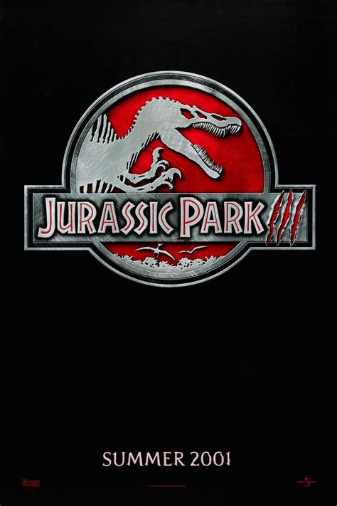 Jurassic Park III (#1 of 3): Extra Large Movie Poster Image - IMP Awards