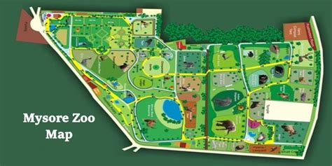 Mysore Zoo Map