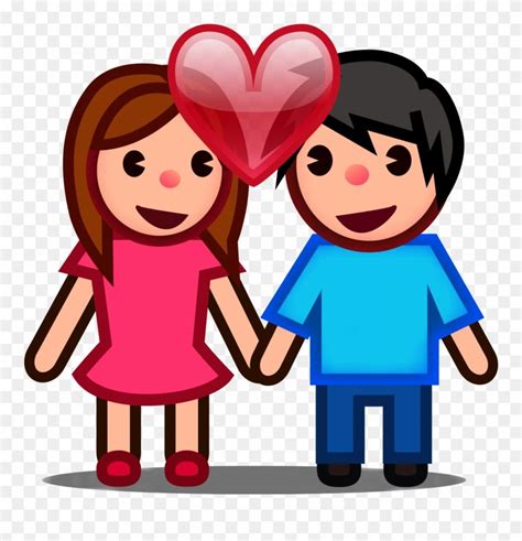 Download hd Peo-couple In Love - Couple Emoji Png Clipart and use the ...