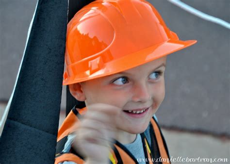 made: Happy Hallween + Construction Equipment Costume Tutorial {DIY}