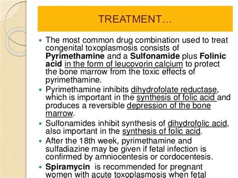 Toxoplasma Gondii: Treatment - Parasitic Infections - AntiinfectiveMeds.com