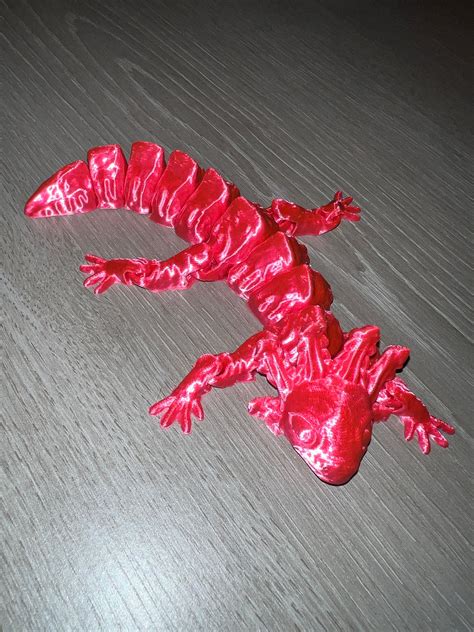 3D Printed Axolotl - Etsy