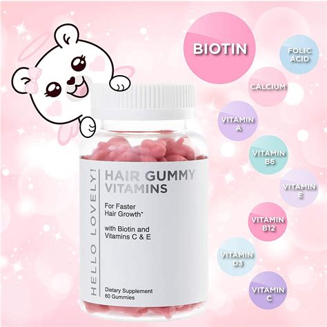 Hair Fortin Hair Vitamins Gummies - 5 Bottles 300 Gummies - craibas.al ...