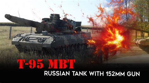 Frightful Firepower of the Russian T-95 Main Battle Tank - YouTube