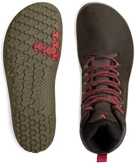 Buy VIVOBAREFOOT Tracker II FG, Mens Leather Waterproof Hiking Boot With Barefoot Firm Ground ...