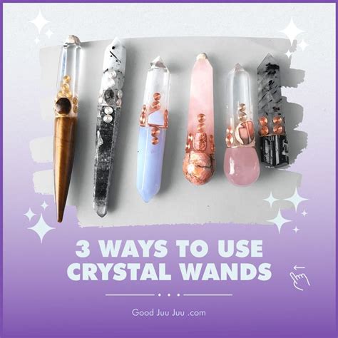 Crystal Wands: Meaning, Benefits & Usage in 2024 | Crystal wand, Wands ...