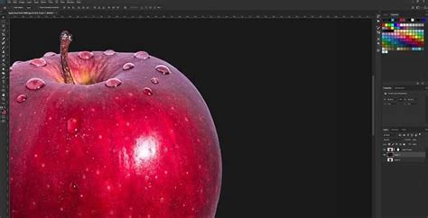 How to Put Water Drops on an Apple in Photoshop - Step by Step Tutorial ...