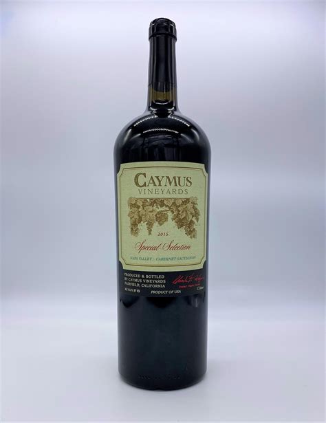 Caymus Vineyards, Special Selection, Napa Valley - 2017 - Wine List - Empire Steak House ...