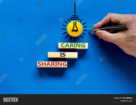 Sharing Caring Symbol Image & Photo (Free Trial) | Bigstock