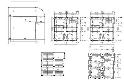 1000 Sq Ft Apartment 2 BHK House Plan Design - Cadbull