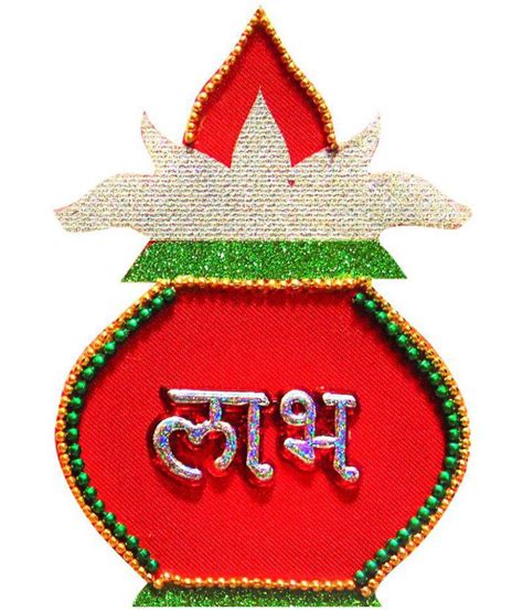 Shubh Labh Resin Rangoli Red: Buy Shubh Labh Resin Rangoli Red at Best Price in India on Snapdeal