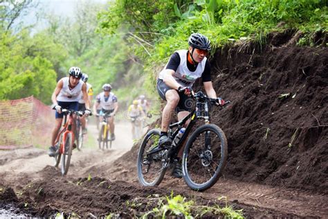 Mountain Bike Cross-country Race Editorial Stock Photo - Image of ...