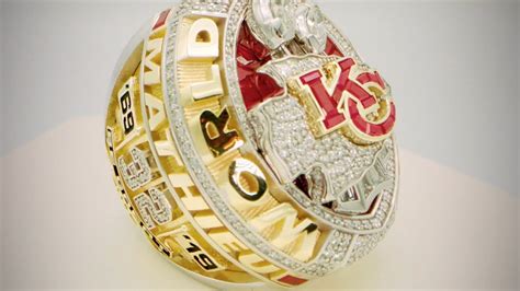 Kansas City Chiefs' Super Bowl rings have 255 diamonds