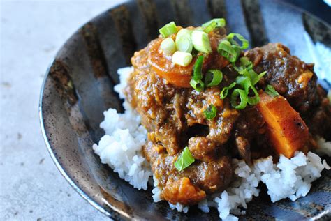 Oxtail Curry Stew