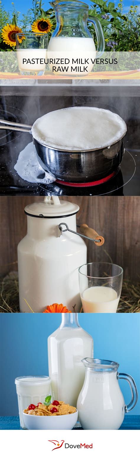 Pasteurized Milk Vs. Raw Milk | Pasteurizing milk, Raw milk, Food staples