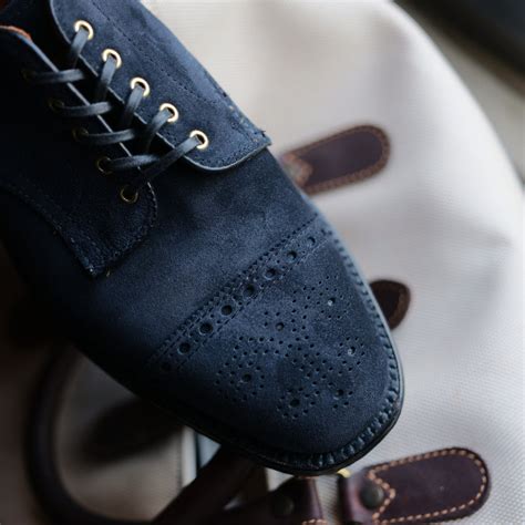 Alden x Brogue ELVIS "Blue Suede Shoes" – BROGUE