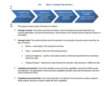 14+ Strategic Plan Templates | Word, Excel & PDF Templates