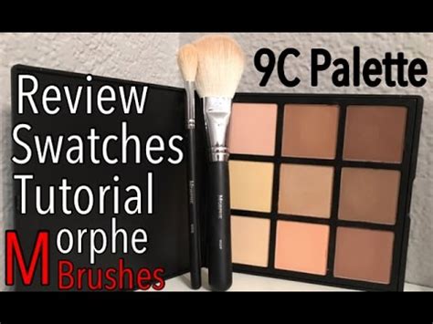 Morphe 9C Contour Palette | First Impression + Swatches +Tutorial - YouTube