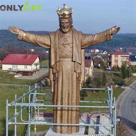 Outdoor Garden Park Bronze Large Jesus Statue | onlyart sculpture co.,ltd