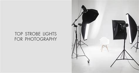 11 Best Strobe Lights for Photography Outdoors & Studio