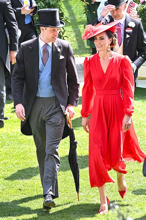 Kate Middleton In Red Dress At Royal Ascot 2023: Photos – Hollywood Life