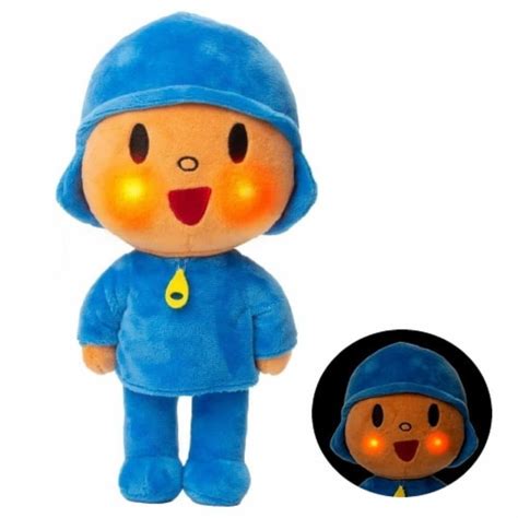 Let's Go Pocoyo Night Light up Plush Doll Childrens TV Show Character ...