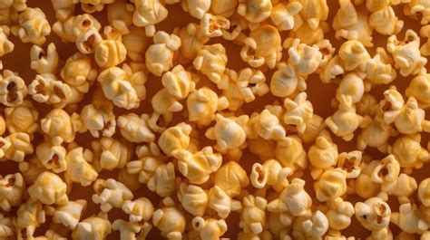 Premium AI Image | Popcorn background