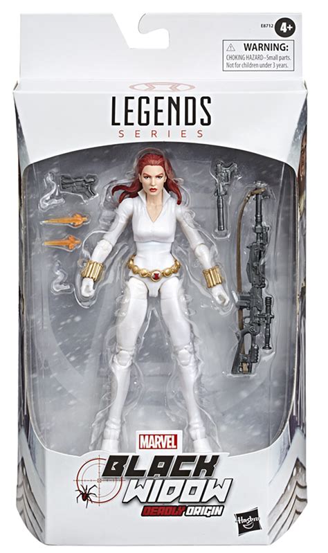 Exclusive Marvel Legends Black Widow Grey & White Costume Comic Figures! - Marvel Toy News