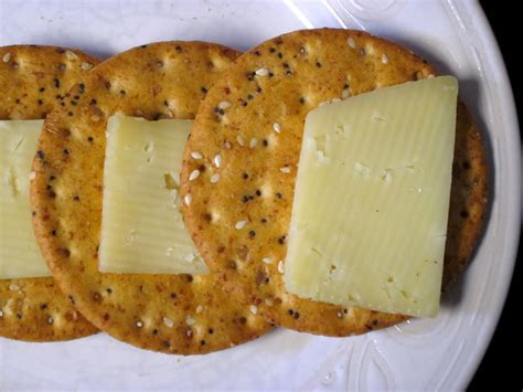 A Kuk's Kitchen: Snack Series: Cheese and Crackers