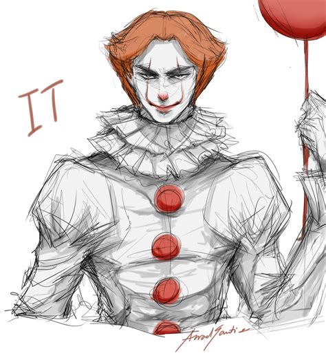 Anime Version Pennywise Fan Art Mikuloctopus wanted to see andy ...