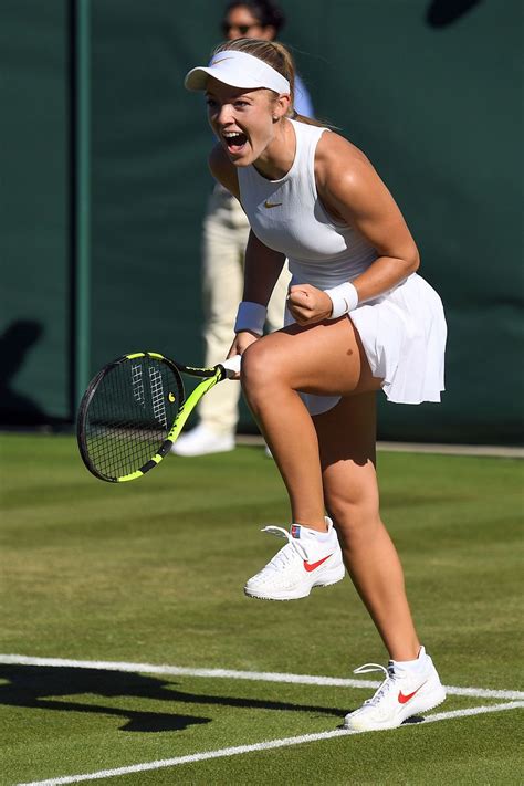 Katie Swan – Wimbledon Tennis Championships in London 07/02/2018 ...