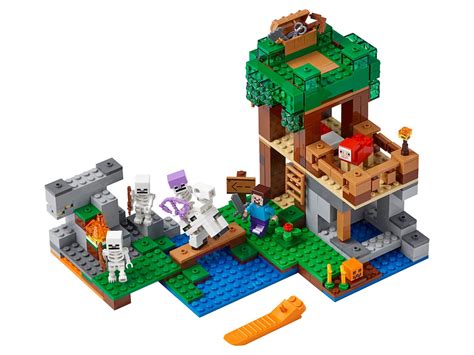 The Skeleton Attack 21146 | Minecraft® | Buy online at the Official LEGO® Shop GB