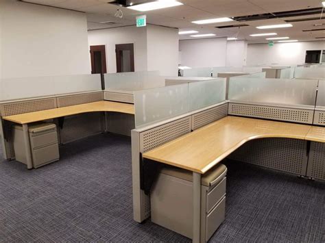 Used Office Cubicles : Inscape Modern Cubicles at Furniture Finders