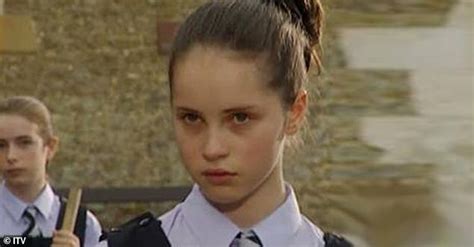 Felicity Jones brands herself 'a d**k' when shown a clip of her in The Worst Witch aged 14 ...