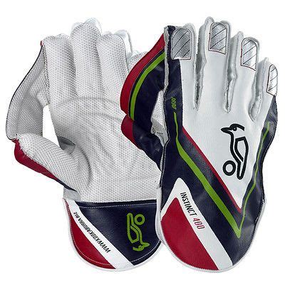 KOOKABURRA Instinct 400 Mens Kids Cricket Wicket Keeping Keeper Gloves ...