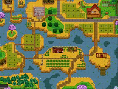 A well-rounded Riverland Farm layout : r/StardewValley