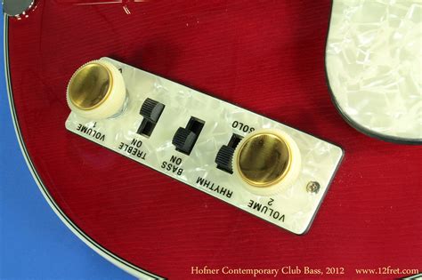 Hofner Contemporary Club Bass | www.12fret.com