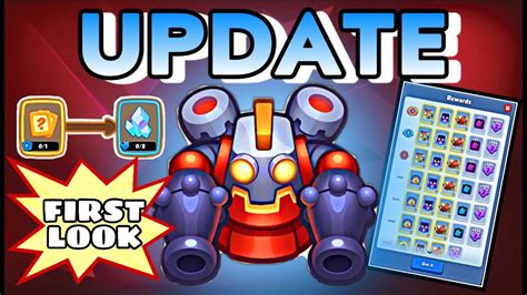 RUSH ROYALE - UPDATE GAMEPLAY SNEAK PEEK!! ROBOT IS INSANE! FULL ...