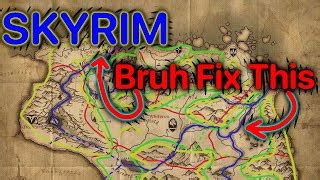 World Building- The Skyrim Map's 𝓪𝓮𝓼𝓽𝓱𝓮𝓽𝓲𝓬𝓬𝓬... | Doovi