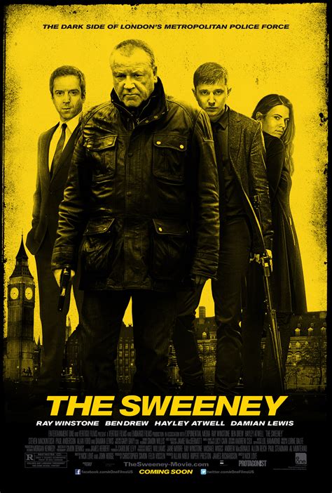 THE SWEENEY Movie Poster Starring Ray Winstone, Damian Lewis and Hayley Atwell