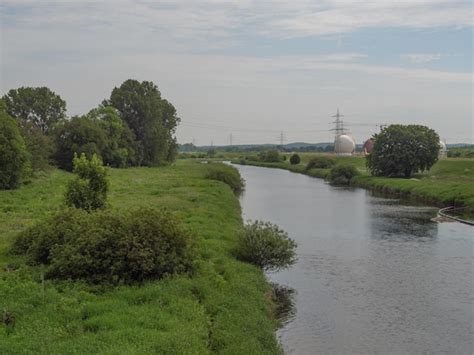 Premium Photo | The lippe river in germany