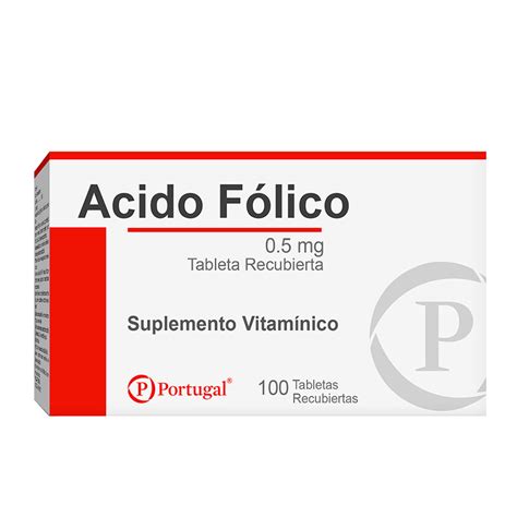 Ácido Fólico 0.5mg | Inkafarma