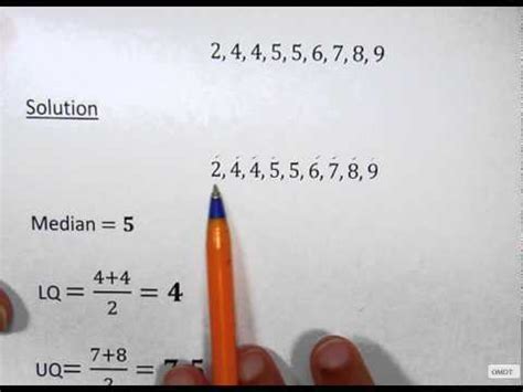 How To Calculate Upper Quartile Range : Knowing the lower and upper ...