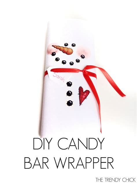 Free Christmas Candy Bar Wrappers Printables